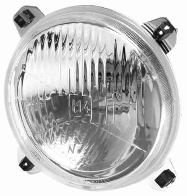 HELLA 1A3 005 649-007 Halogen-Hauptscheinwerfer - 12V - rund - Einbau - links/rechts