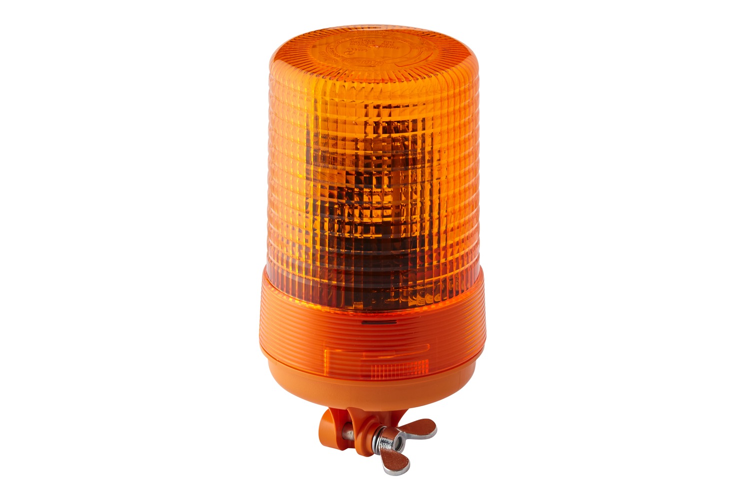 HELLA 2RL 004 957-111 Halogen-Rundumkennleuchte - KL 700 - 24V - gelb - rund - Rohrstutzen - gelb