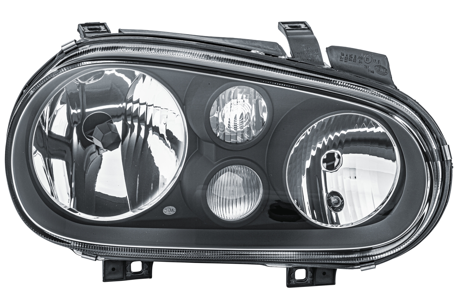 HELLA 1EL 007 700-161 DE/FF/Halogen-Hauptscheinwerfer - rechts - für u.a. VW Golf IV (1J1)