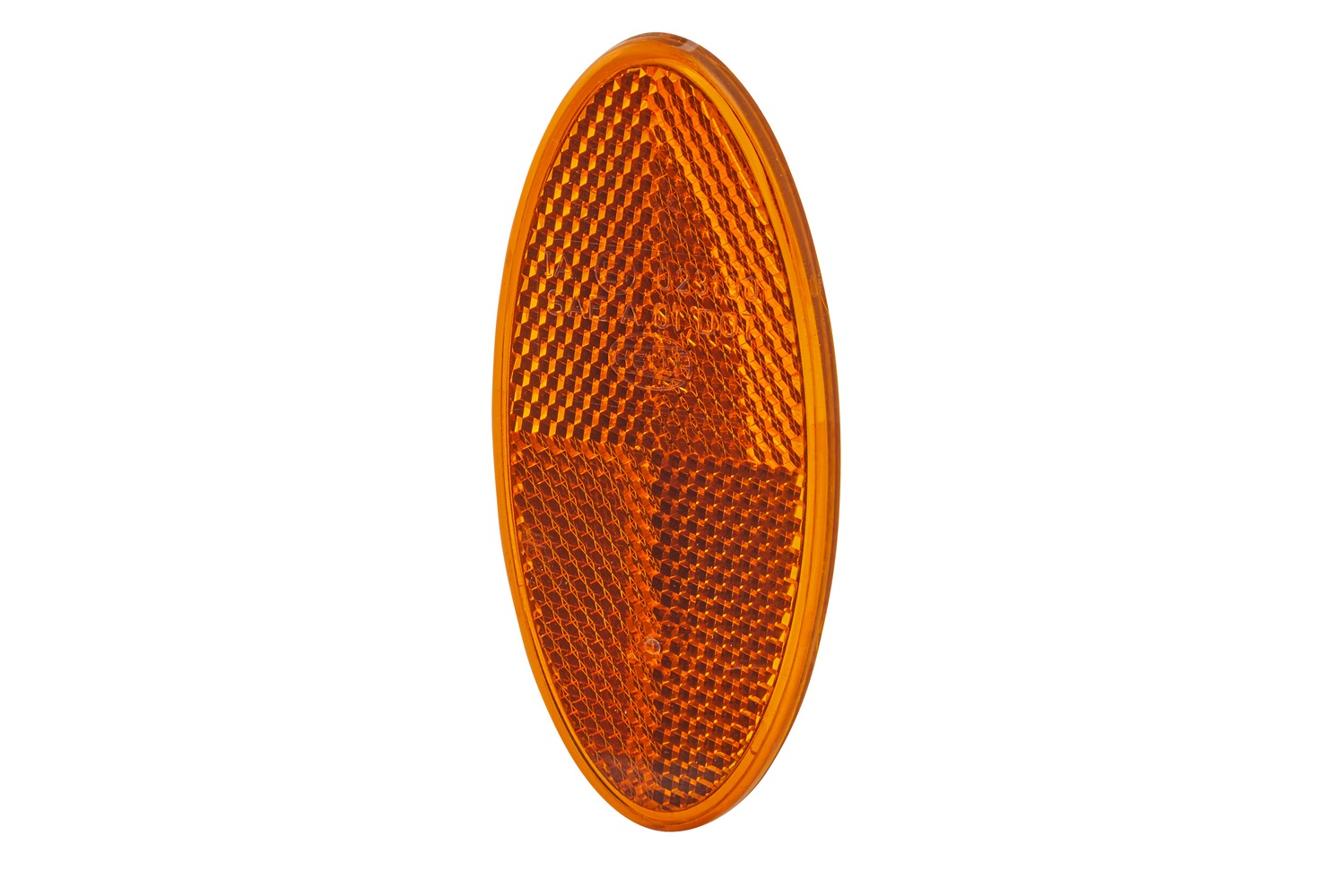 HELLA 8RA 343 160-022 Rückstrahler - Lichtscheibenfarbe: gelb - oval - Menge: 20