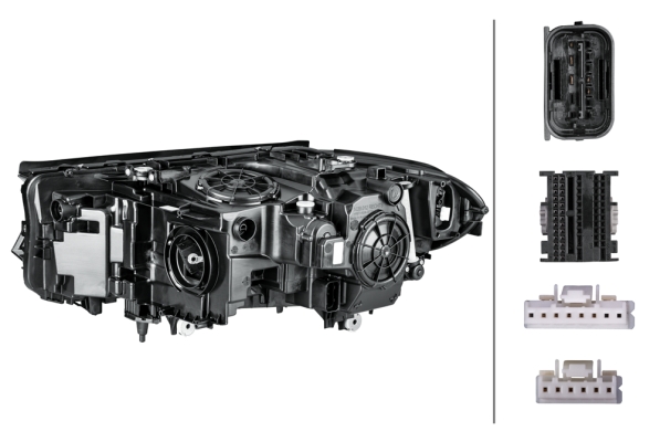HELLA 1EX 354 836-161 LED-Hauptscheinwerfer - rechts - für u.a. BMW 5 (G30, F90)