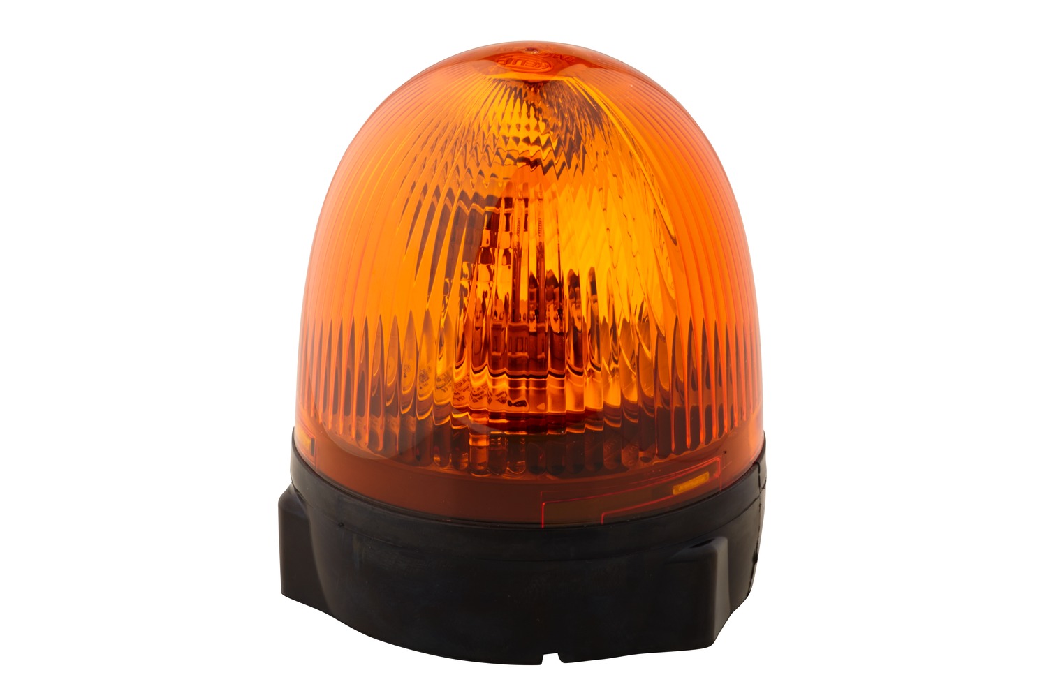 HELLA 2RL 009 506-211 Halogen-Rundumkennleuchte - Rota Compact - 24V - gelb - Anbau/geschraubt - gel