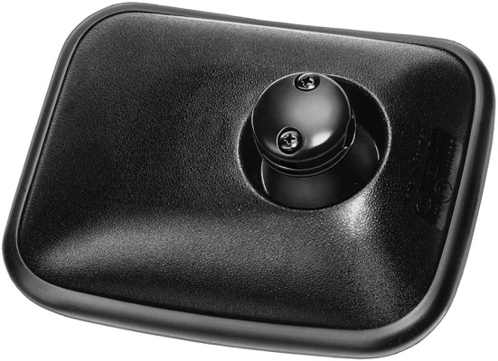 HELLA 8SB 501 147-003 Weitwinkelspiegel - Kunststoffgehäuse - schwarz - Breite: 211mm - Höhe: 161mm