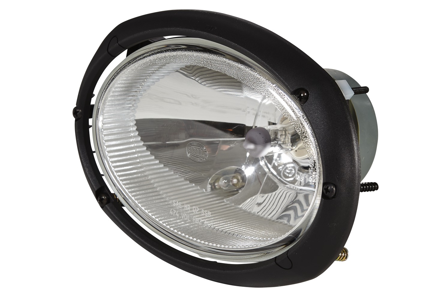 HELLA 1AB 996 157-091 Halogen-Hauptscheinwerfer - Oval 120 - 12V - oval - Referenzzahl: 12.5 - Einba