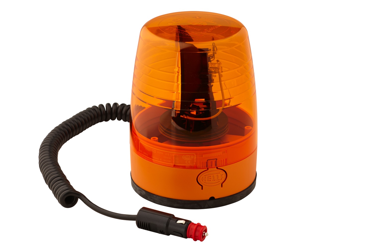 HELLA 2RL 008 966-001 Halogen-Rundumkennleuchte - KL JuniorPlus - 12V - gelb - Magnetbefestigung - g