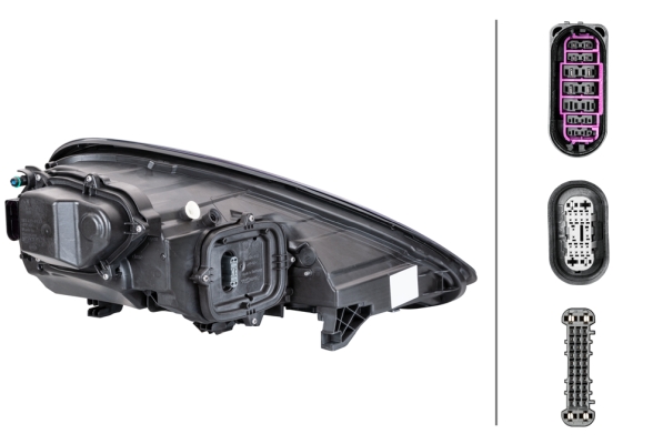 HELLA 1EX 011 099-111 LED-Hauptscheinwerfer - links - für u.a. Porsche Panamera (970)