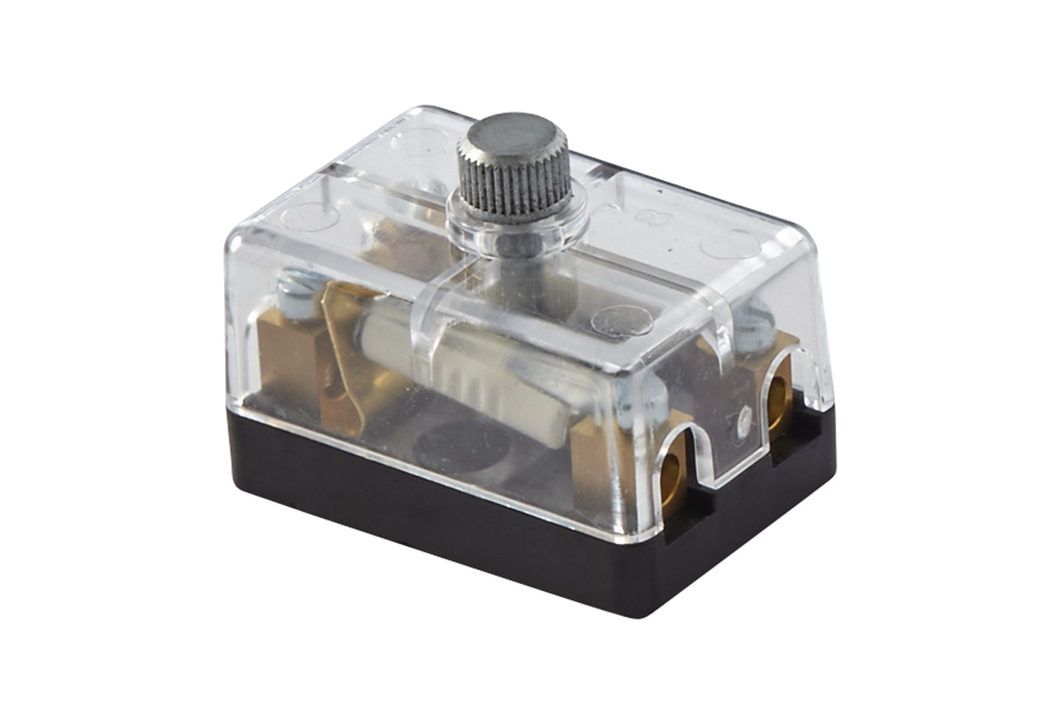 HELLA 8JD 002 289-211 Sicherungsdose - 2-polig - 8A - glasklar - Stecker: Schraubkontakt - mit Siche