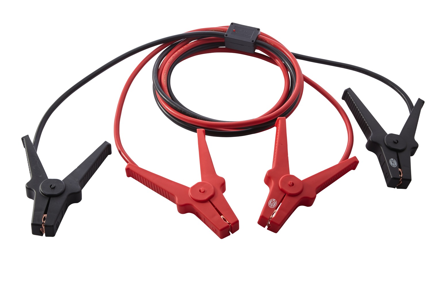 HELLA 8KS 236 689-011 Starthilfekabel - 12/24V - 220A - Kabel: 3m - mit Überspannungsschutz