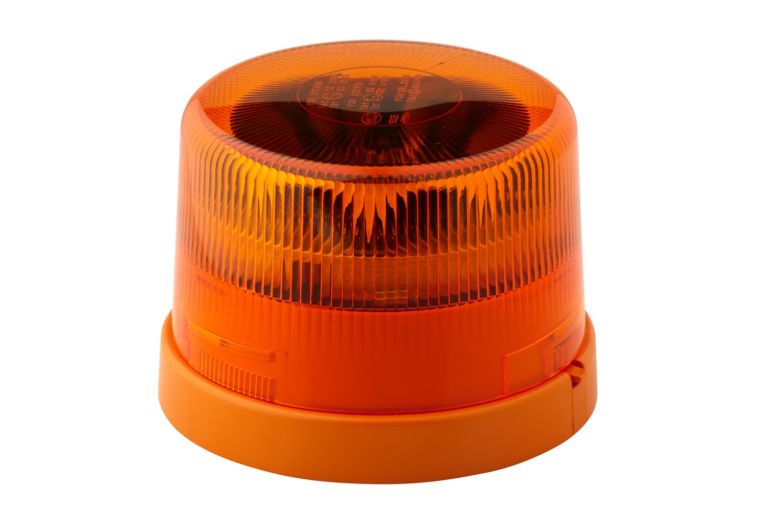 HELLA 2XD 012 972-001 LED-Blitz-Kennleuchte - KL 7000 - 12/24V - gelb - geschraubt - gelb - Kabel: 1