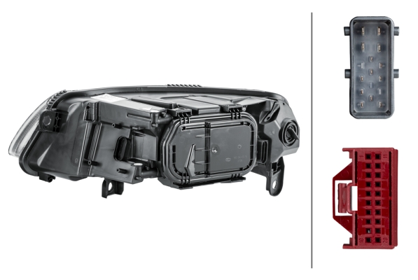 HELLA 1EX 011 151-411 LED-Hauptscheinwerfer - links - für u.a. Audi (Faw) A6L (C7, 4X8, 4Xl)