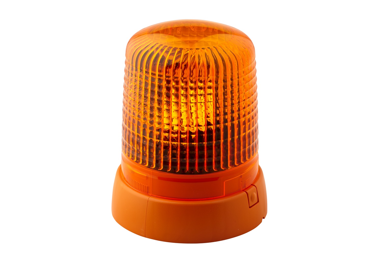 HELLA 2RL 008 061-111 Halogen-Rundumkennleuchte - KL 7000 - 24V - gelb - Anbau/geschraubt - gelb - S