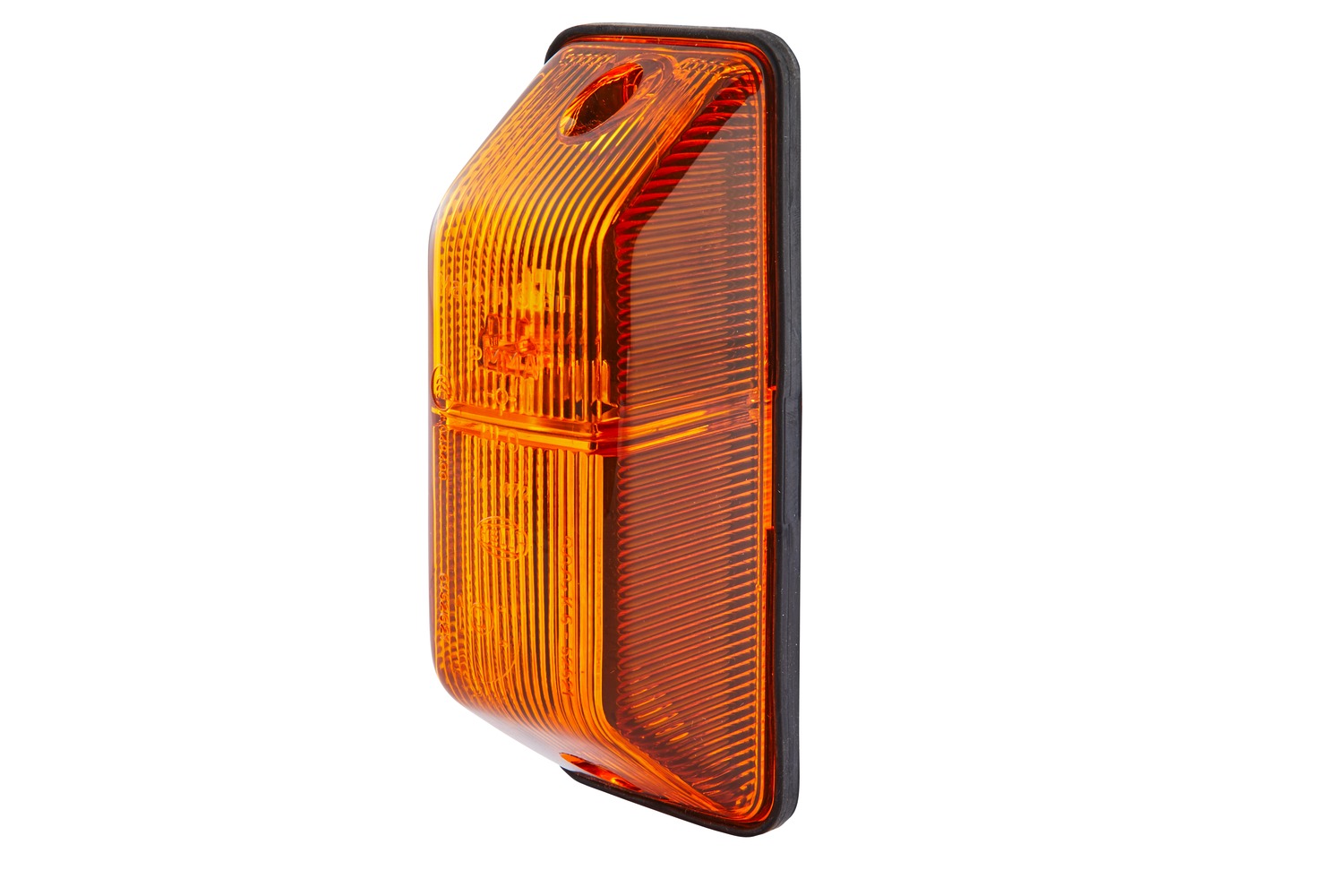 HELLA 2BM 006 692-011 Zusatzblinkleuchte - Glühlampe - 12/24V - Anbau - Lichtscheibenfarbe: gelb - l