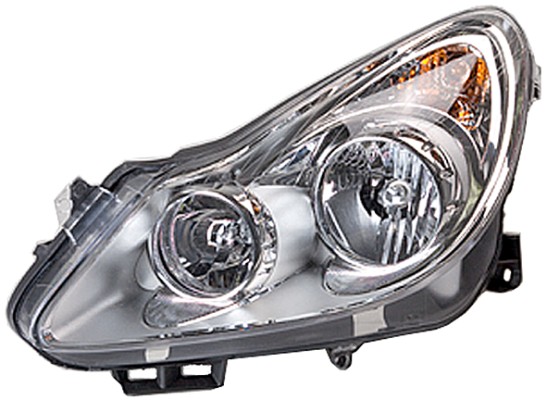 HELLA 1EG 354 534-021 Halogen-Hauptscheinwerfer - rechts - für u.a. Opel Corsa D (S07)