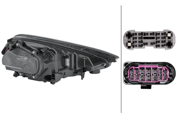 HELLA 1EX 011 745-151 LED-Hauptscheinwerfer - links - für u.a. Porsche Cayenne (92A)