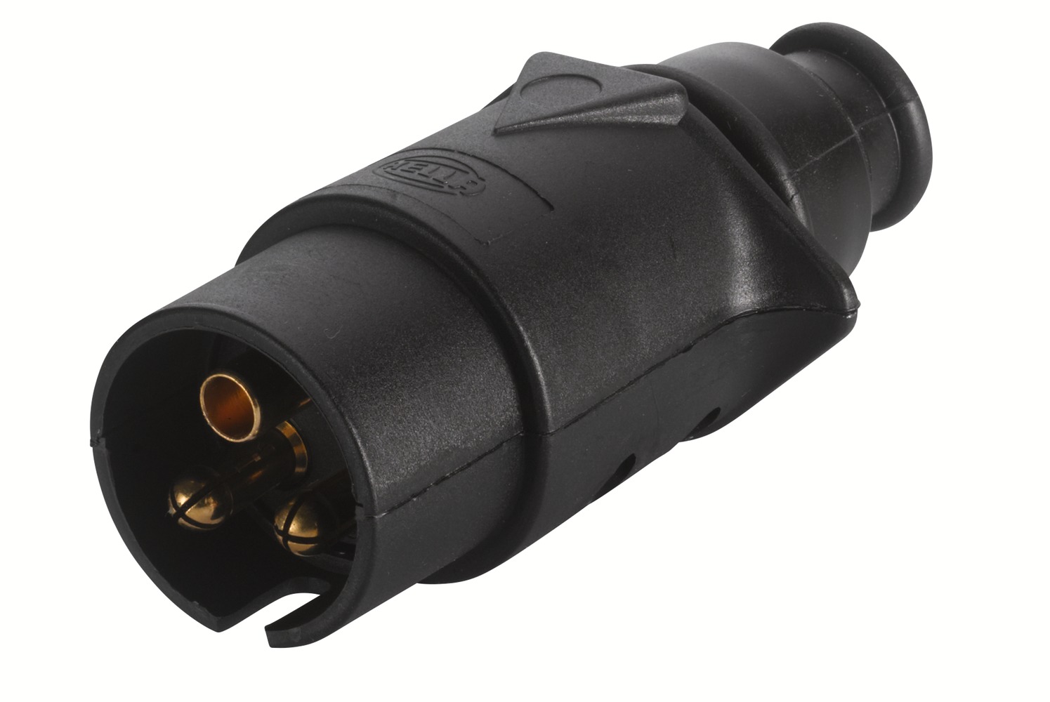 HELLA 8JA 002 263-001 Stecker - 3-polig - Stecker: Schraubkontakt - schwarz