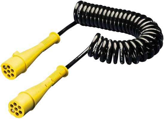 HELLA 8KA 007 965-011 Elektrowendel - 7-polig - S-Type - 24V - gelb - Kunststoff