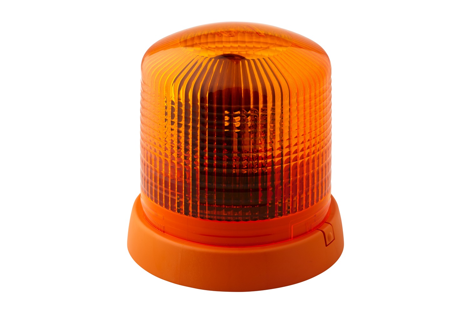 HELLA 2RL 008 065-111 Halogen-Rundumkennleuchte - KL 8000 - 24V - gelb - Anbau/geschraubt - gelb - S