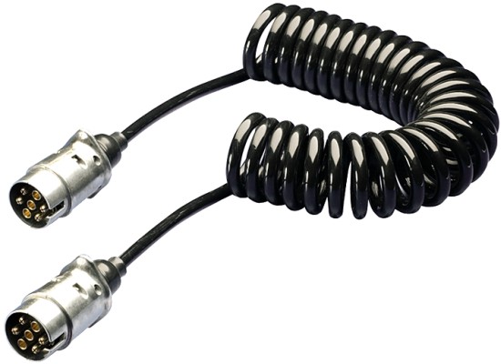 HELLA 8KA 004 797-021 Elektrowendel - 7-polig - 12V - Metall