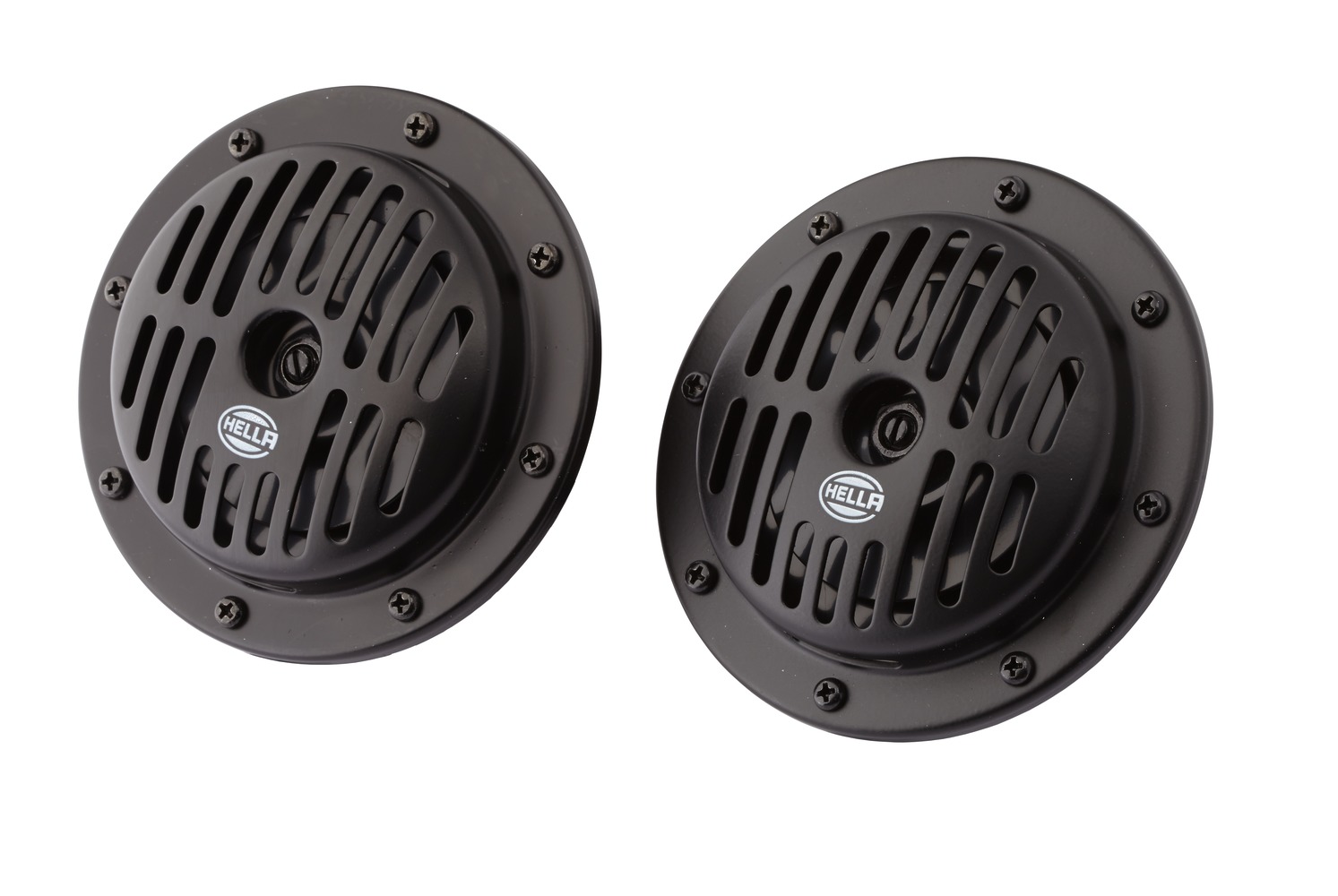 HELLA 3CB 004 811-042 Horn - DL50 - 12V - 114dB(A) - Frequenzbereich: 310/380Hz - Gehäusefarbe: schw