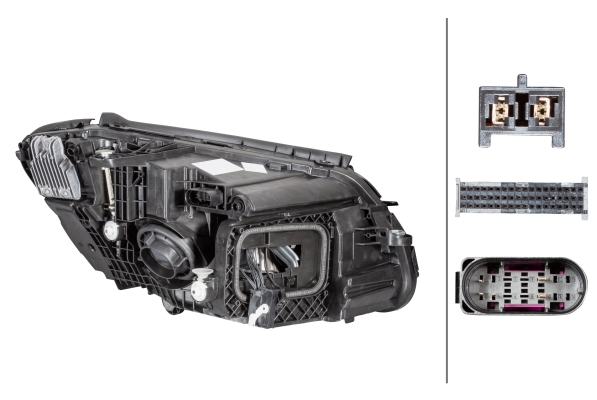 HELLA 1EX 013 063-511 LED-Hauptscheinwerfer - links - für u.a. MB (Bbdc) C-Class (W205)