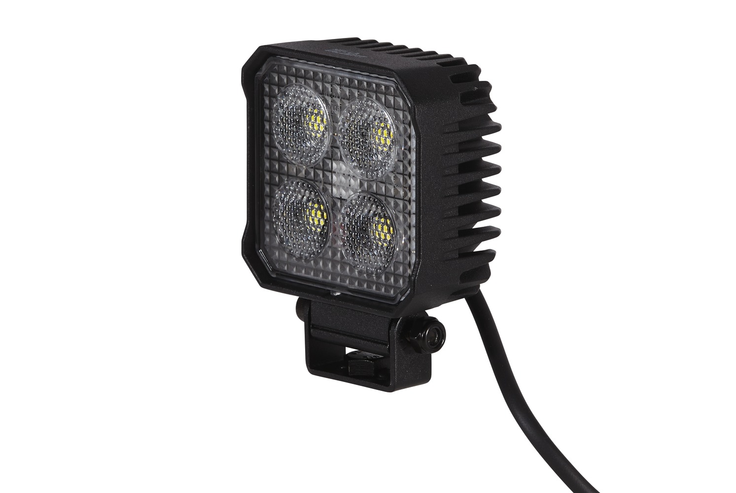 HELLA 1GA 357 110-012 LED-Arbeitsscheinwerfer - Valuefit TS1700 - 12/24V - eckig - 1700lm - Anbau/ge
