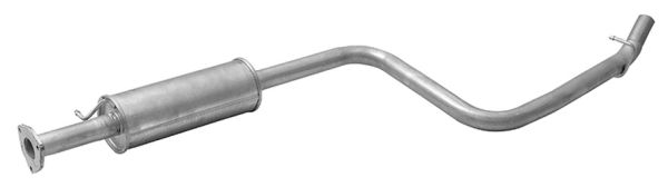 Hella 8LC366023-551 Mittelschalldämpfer