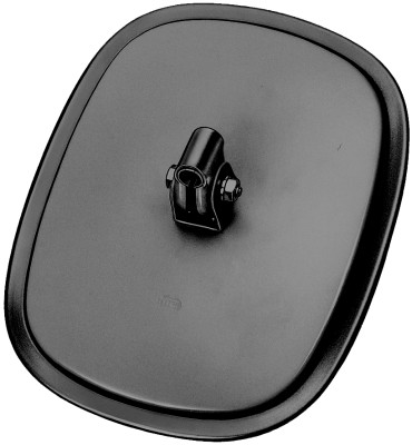 HELLA 8SB 002 404-121 Außenspiegel - geklemmt - Kunststoffgehäuse - schwarz - Breite: 165mm - Höhe: