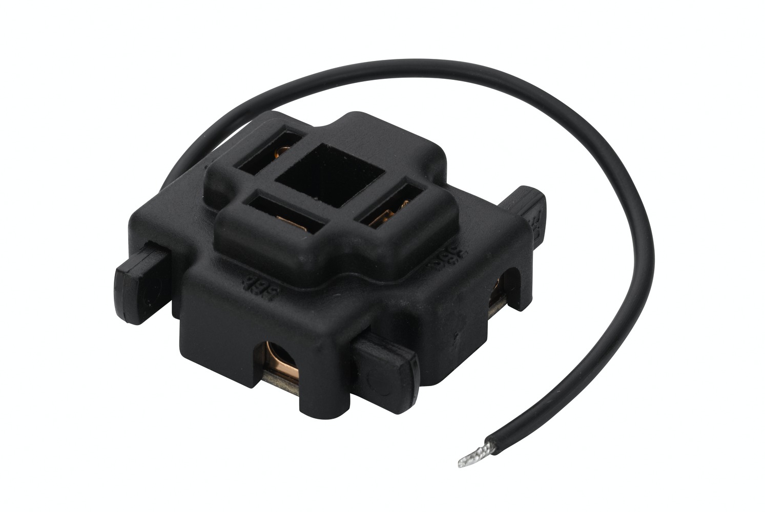 HELLA 8JA 001 909-011 Stecker - 3-polig - H4/R2 (Bilux) - mit Masseband - Kabel: 130mm - Menge: 10