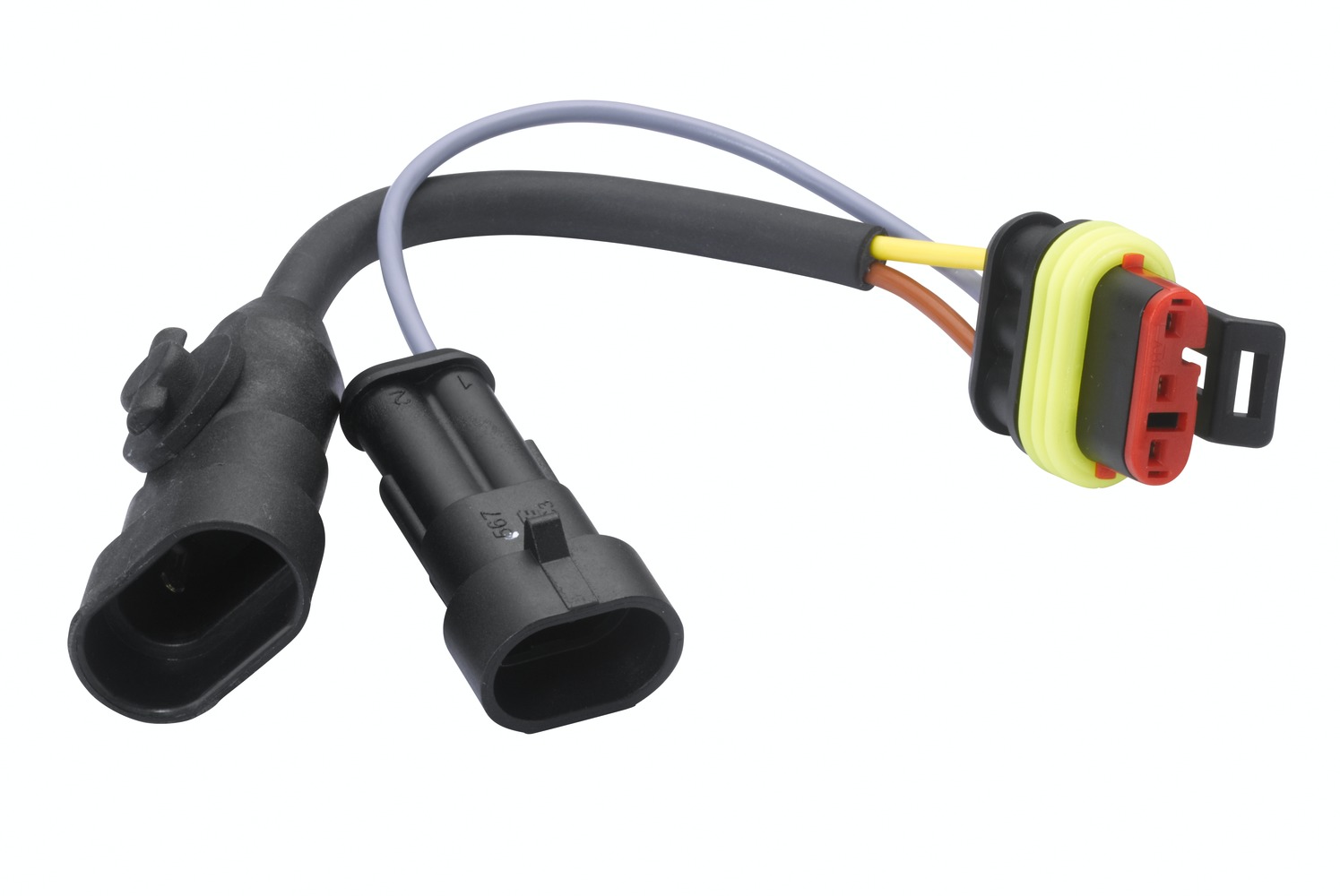 HELLA 8KA 194 768-011 Leitungsadapter, Elektrosatz - Bi-Halogen-->Bi-LED/Bi-Xenon-->Bi-LED - Kabel: