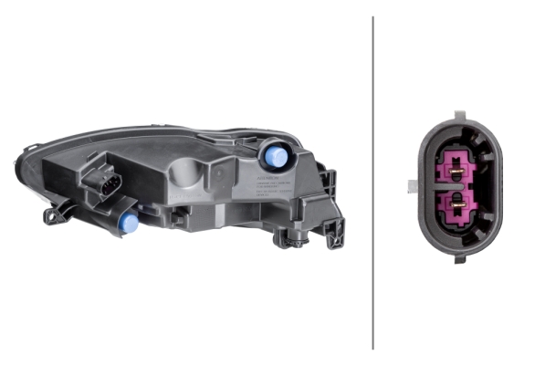 HELLA 1ND 012 996-021 FF/LED-Nebelscheinwerfer - rechts - für u.a. Seat Leon (5F1)