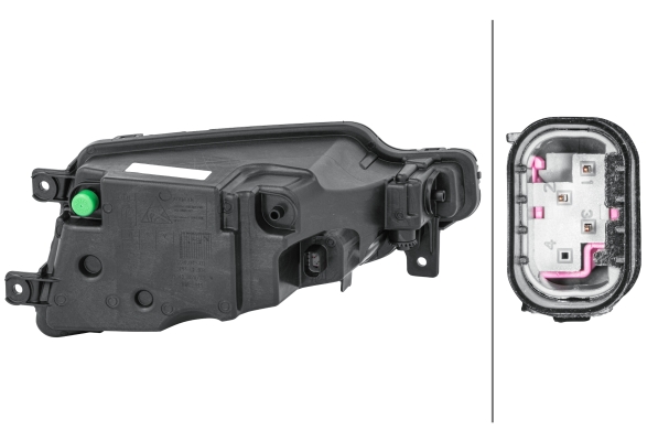 HELLA 1NA 013 797-011 LED-Nebelscheinwerfer - links