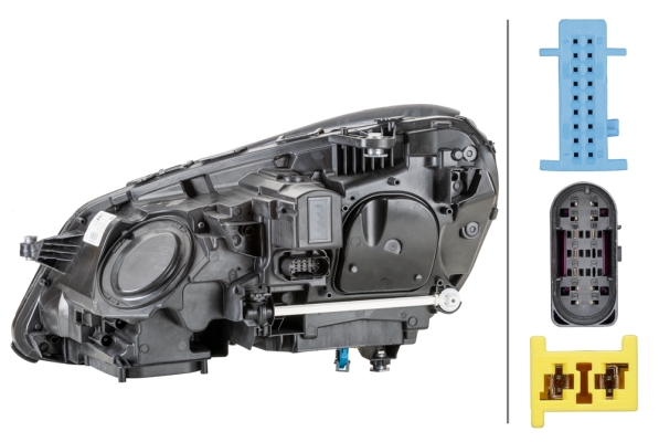 HELLA 1EX 011 066-681 LED-Hauptscheinwerfer - rechts - für u.a. MB E-Class (W212)