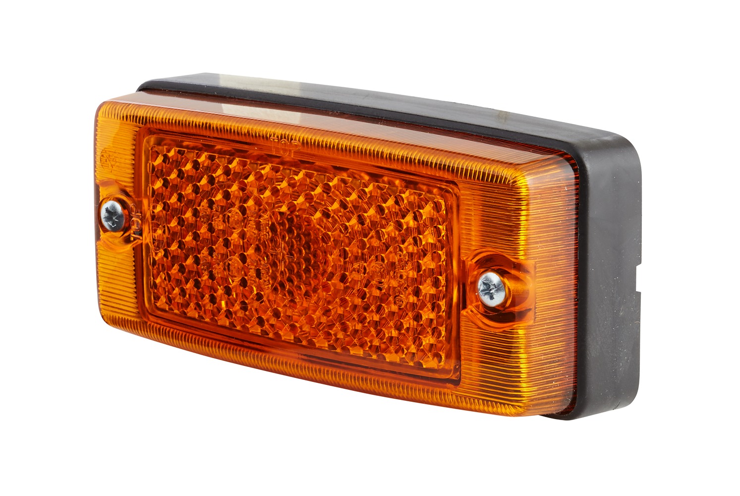 HELLA 2PS 004 361-001 Seitenmarkierungsleuchte - 12/24V - Anbau - Lichtscheibenfarbe: gelb - links/r