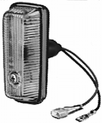 HELLA 2BM 003 548-047 Zusatzblinkleuchte - Lichtscheibenfarbe: gelb - seitlicherEinbau