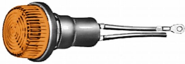 HELLA 2BM 003 563-111 Zusatzblinkleuchte - Glühlampe - 12V - Einbau - Lichtscheibenfarbe: gelb - lin
