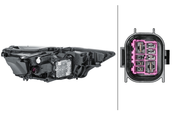 HELLA 1ZX 013 377-111 LED/Matrix-Hauptscheinwerfer - links
