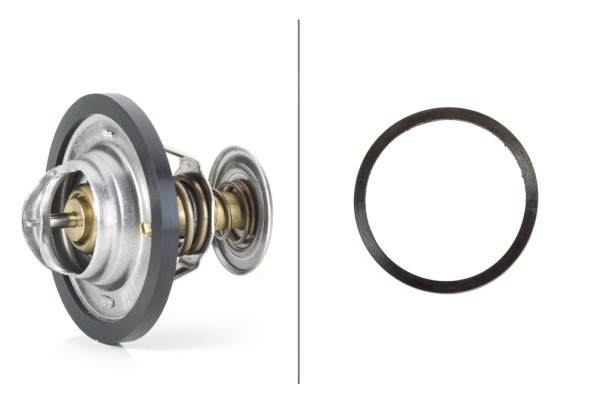 HELLA 8MT 354 775-181 Thermostat, Kühlmittel - Öffnungstemperatur: 88°C - mit Dichtung