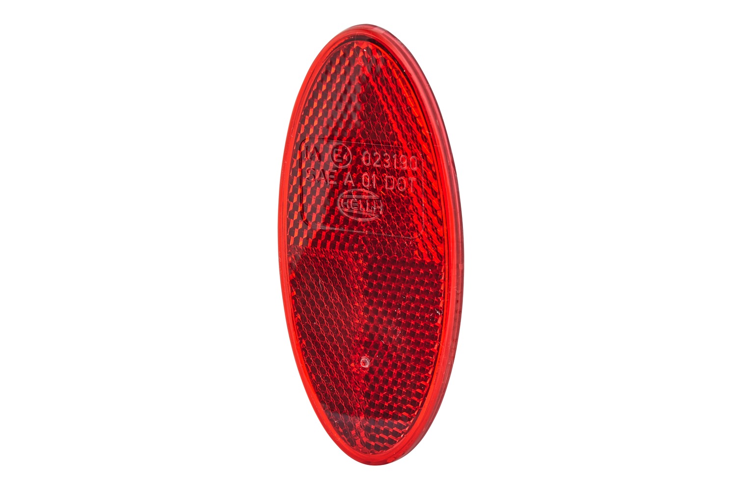 HELLA 8RA 343 160-002 Rückstrahler - Lichtscheibenfarbe: rot - oval - Menge: 20