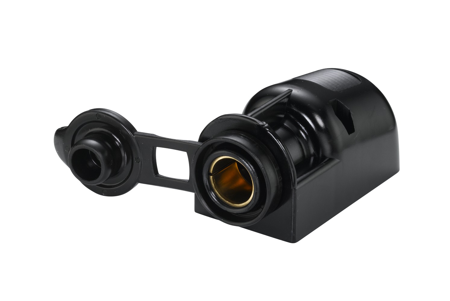 HELLA 8JB 004 123-031 Steckdose - Anbau - Stecker: Flachstecker - DIN/ISO: 4165