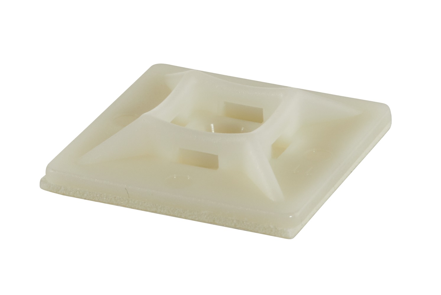 HELLA 8HL 707 879-012 Klebeplatte, Kabelbinder - Länge: 27.7mm - Breite: 27.7mm - Höhe: 5.5mm - gekl