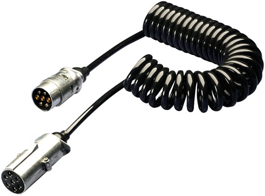 HELLA 8KA 007 648-061 Elektrowendel - 7-polig - 12/24V - Metall