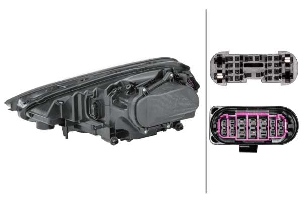HELLA 1EX 011 745-161 LED-Hauptscheinwerfer - rechts - für u.a. Porsche Cayenne (92A)