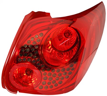 HELLA 2VP 354 677-011 Heckleuchte - Glühlampe - links - für u.a. Peugeot 207 Sw (Wk_)