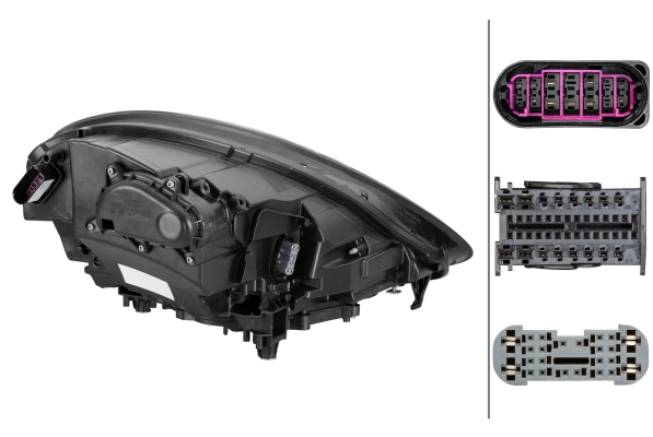 HELLA 1EX 012 254-411 LED-Hauptscheinwerfer - links - für u.a. Porsche Panamera (971)