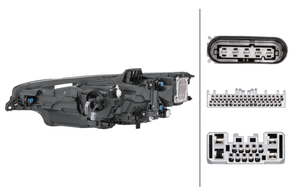 HELLA 1EX 013 501-921 LED-Hauptscheinwerfer - rechts - für u.a. Volvo V60 II (225, 227)