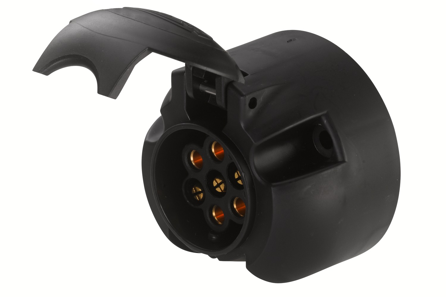 HELLA 8JB 006 462-001 Steckdose - 24V - 7-polig - Stecker: Flachstecker - schwarz