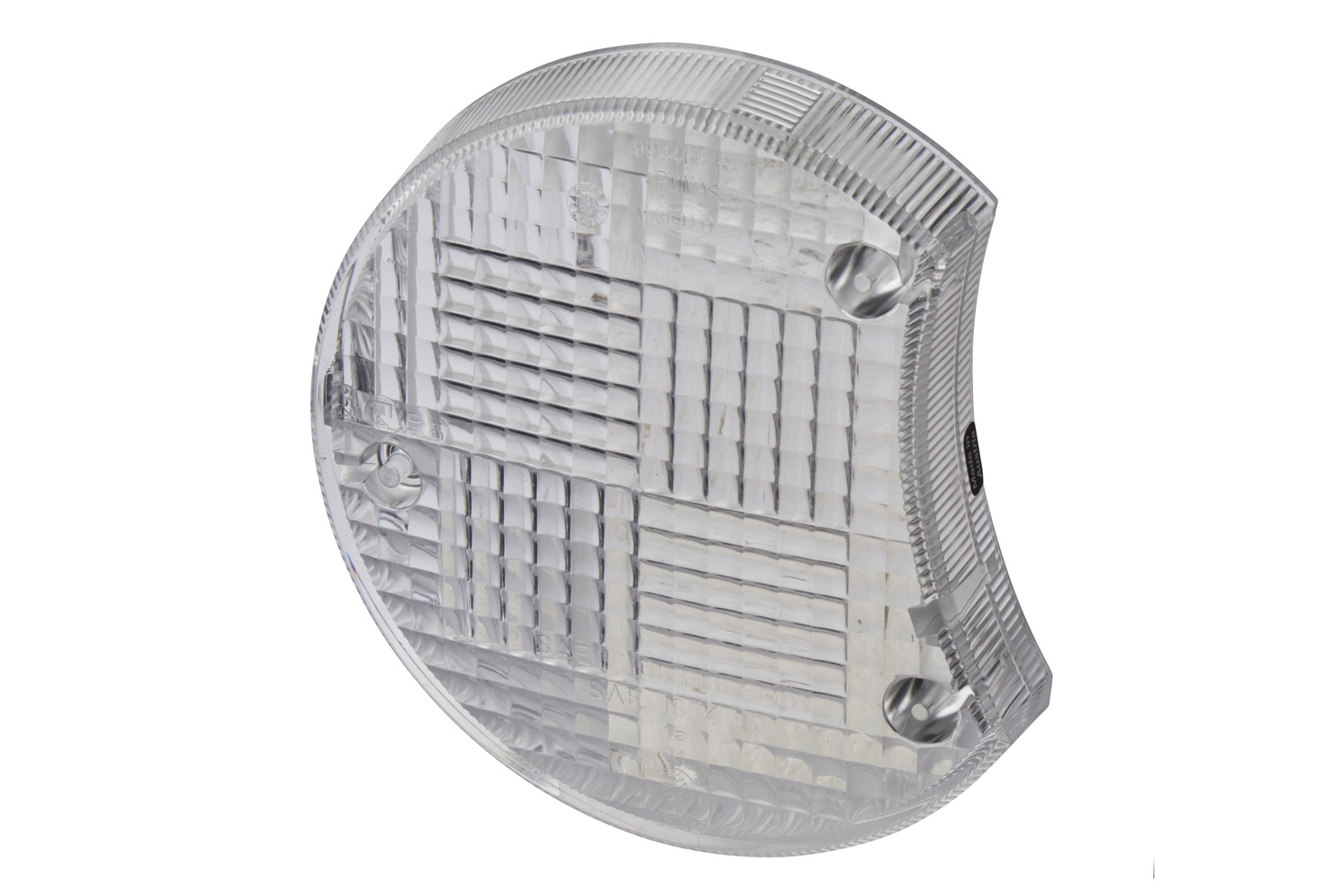 HELLA 9EL 990 354-021 Lichtscheibe, Blinkleuchte Combi 120/133 - Lichtscheibenfarbe: weiß - rechts/v