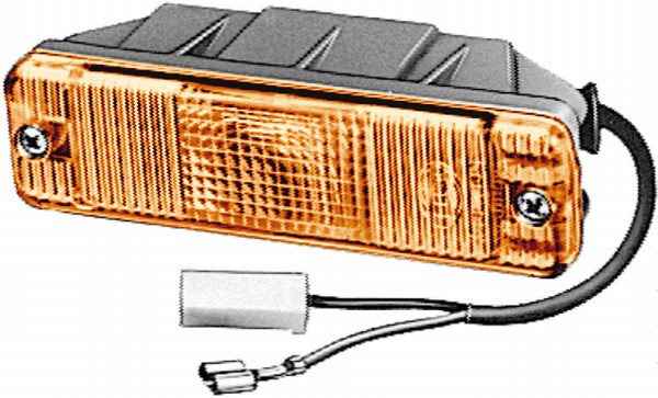 HELLA 2BA 002 939-251 Blinkleuchte - Glühlampe - Einbau - Lichtscheibenfarbe: gelb - links/rechts
