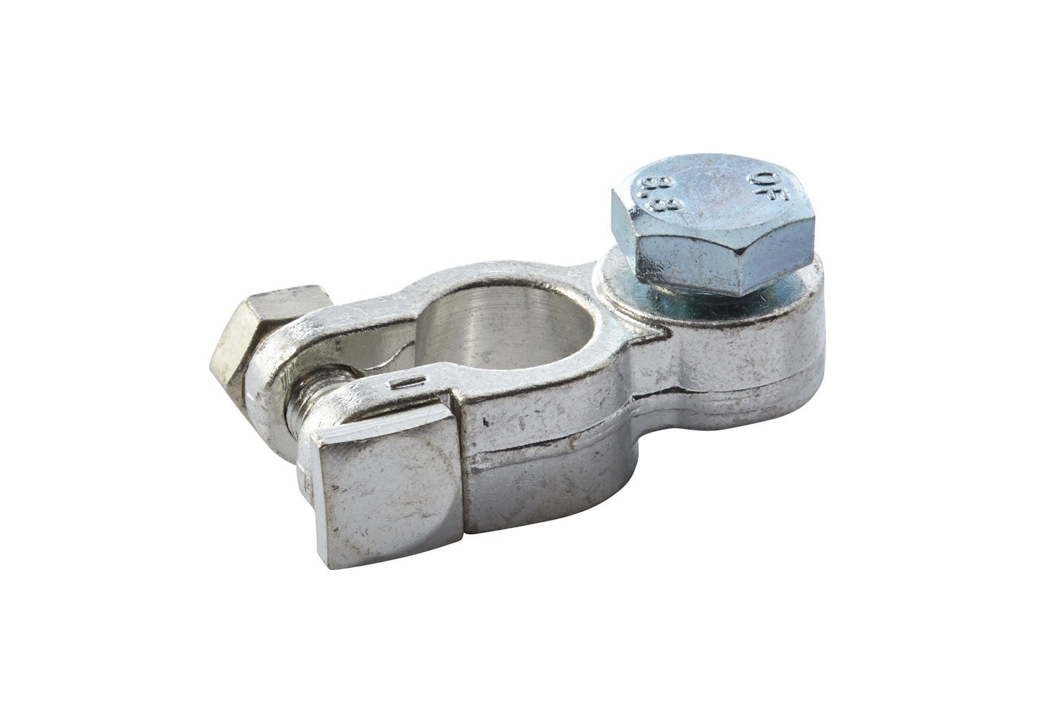 HELLA 8KX 707 913-001 Batteriepolklemme - für Minuspol - 12/24V - Ø: 15.9mm - von: 50mm² - bis: 120m