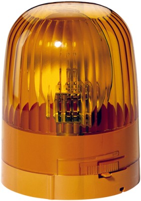 HELLA 2RL 007 550-021 Halogen-Rundumkennleuchte - KL Junior - 12/24V - gelb - Anbau/geschraubt - gel